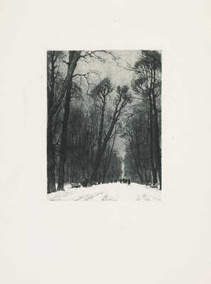 Богаткин Владимир Валерьянович. Дорога в парке